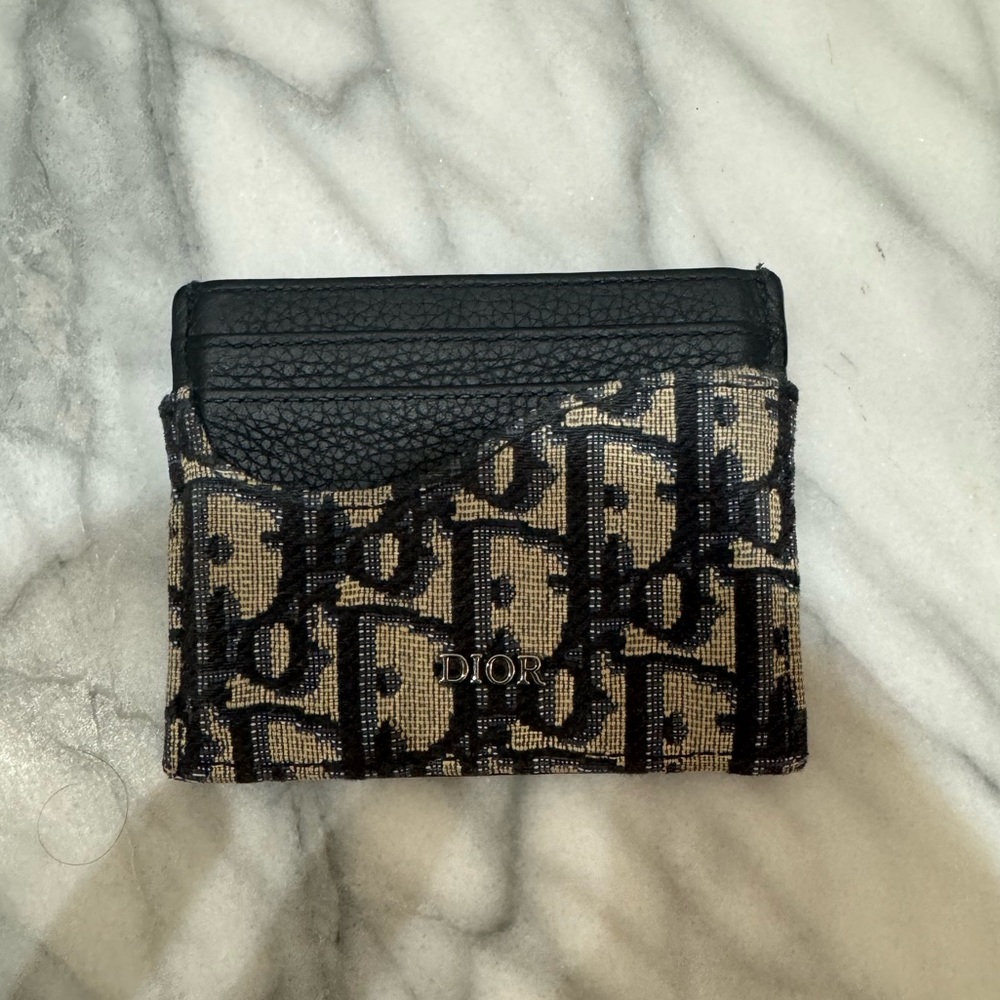 Saddle Card Holder DIOR- Authentic